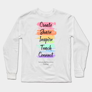 Create Share Inspire Long Sleeve T-Shirt